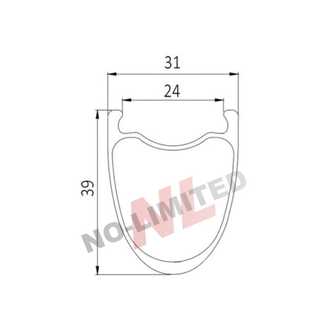 Ruedas No Limited PRO RACE 32 Disc SL Gravel